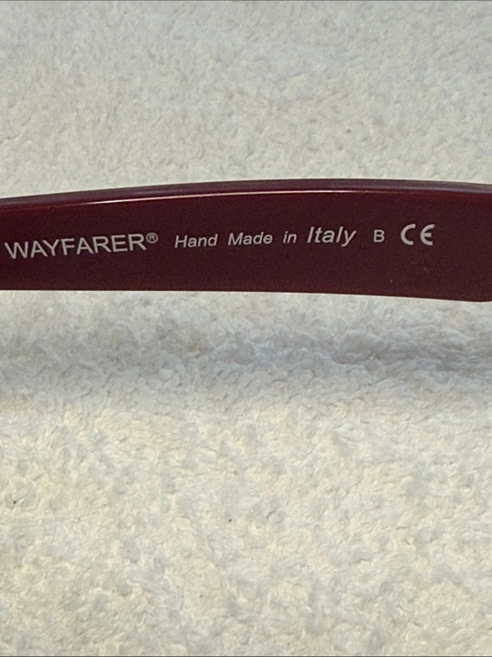 Ray-Ban RB2140 47-22 Wayfarer Purple/Crimson Sunglasses Frames w/case